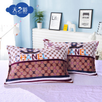 法兰绒珊瑚绒枕套一对装儿童单人毛绒法莱绒长枕头套双人抖音同款