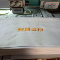 纯棉白浴巾加厚家用吸水宾馆酒店一次性成人不毛定制LOGO毛巾抖音同款