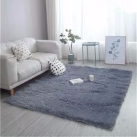 卧室加厚长毛地毯垫 可定制全满铺床边地毯 客厅茶几飘窗垫可水洗抖音同款