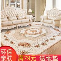 欧式客厅卧室茶几地毯床前榻榻米地垫床边北欧现代简约长方形地毯抖音同款