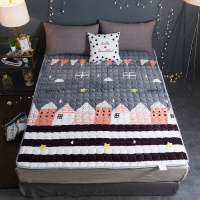 法兰绒保暖床垫榻榻米加厚床褥子家用床垫子双学生宿舍单人床抖音同款