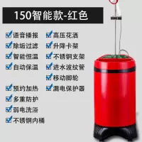 纳丽雅(Naliya) 电热水器 简易移动洗澡机大容量储水便携式电热水器出租房家用_150红色智能款
