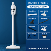 车载吸尘器无线充电汽车家用车内小型手持式专用大功率力吸力 无线25000帕3吸头软管滤芯x1地拖刷加长管