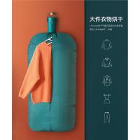 孜索烘干机家用小型速干宿舍便携式衣架烘衣干衣机衣物_便携烘干机-绿色巴氏☆急速干衣☆升级大干衣袋