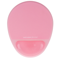 MASCOMMA MicroBan波浪腕托鼠标垫 水晶粉 AM00109