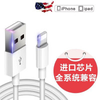 [1米升级版]苹果数据线手机6S充电线7plusXR短IPad5SE冲加长8通用iPhone6