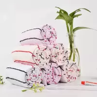 嘉华泰安 日式和风毛巾1条装 出口日本级品质毛巾活性染色颜色毛巾健康毛巾手感柔软毛巾