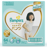 帮宝适(Pampers)一级帮拉拉裤箱装加大码XL64片