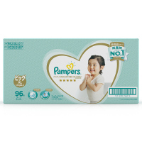 帮宝适(Pampers)一级帮纸尿裤箱装XL96片