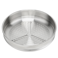 304双面全屏不锈钢炒锅 无涂层不粘锅 平底炒菜锅电磁炉通用锅具 需要蒸笼另加20元拍下改 32cm