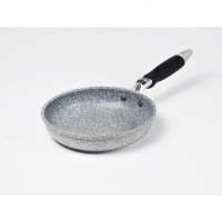 日式麦饭石平底锅不粘锅煎锅20cm小煎锅26cm28cm大深煎锅不沾锅具 麦饭石色 麦饭石煎锅26cm