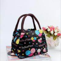 饭盒袋便当包防水手提包野餐包带饭包饭盒包妈咪包包 买2送餐具】