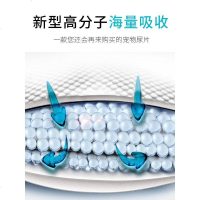 狗狗尿垫加厚尿不湿尿片100片除臭兔子纸吸水垫用品宠物用狗尿布 蓝色加厚尿片 L-大型 S-100片,M