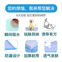狗狗尿不湿100片大号除臭加厚泰迪尿片尿垫厕所宠物卫生吸水尿布 宠物尿片 XS-超小型 1