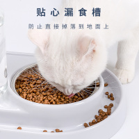 宠物双碗防漏防湿嘴自动蓄水饮水猫碗狗碗猫食盆狗食盆饭碗盆用品