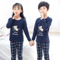 2019儿童睡衣套装秋衣秋裤纯棉男童女童薄款保暖内衣打底衫宝宝内衣裤