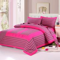 [厂家直销]山东纯棉老粗布床单四件套加厚四季棉布加厚1.8m米床防滑