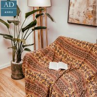 A/D 安邸制品民族风格几何色彩客栈文艺野餐布旅舍沙发巾客厅地毯