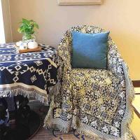 民族风格几何沙发巾罩盖毯桌布垫软地毯餐桌布复古沙发毯电视罩