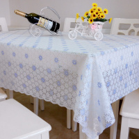 特价PVC餐桌台布防水防油电视机柜垫塑料茶几垫印花桌布
