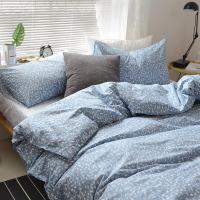 美式全棉四件套 简约纯棉4件套1.5/1.8米床单床笠学生床上用品