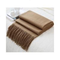 蓝凤北欧冬季保暖毛毯纯羊毛毛毯单人办公室午睡盖毯休闲沙发搭毯