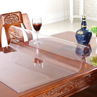 软玻璃PVC桌布防水防烫防油免洗塑料圆餐桌垫透明茶几胶垫水晶板
