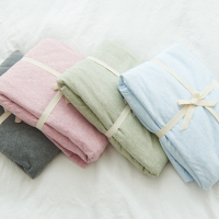 纯棉单人针织棉床单单件 全棉纯色天竺棉床罩1.5/1.8m床笠