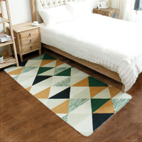 北欧简约现代床边地毯卧室榻榻米满铺地垫子客厅沙发茶几毯可水洗