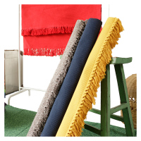 纯色地毯卧室床边可机洗棉线手工编织床尾地垫脚垫飘窗榻榻米垫子