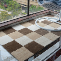 方块拼接地毯满铺卧室垫子地垫家用泡沫拼图可机洗榻榻米宿舍地板