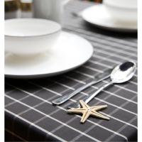 美式现代简约乡村田园加厚防水黑棕色格子色织餐桌布艺台布茶几布