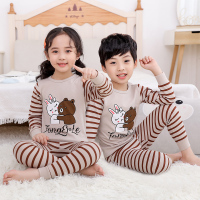 儿童秋衣秋裤套装全棉男童女童保暖内衣套装纯棉宝宝秋衣套装睡衣