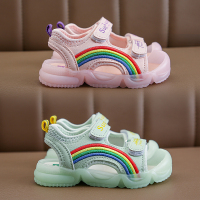 女童宝宝凉鞋夏季儿童沙滩鞋2021新款童鞋女孩公主鞋男童软底鞋子