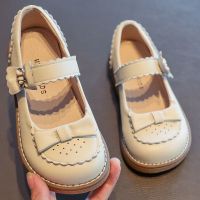 公主鞋女童鞋女童皮鞋2021新款春季软底真皮儿童鞋子女小皮鞋单鞋