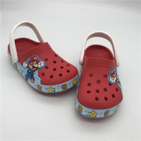 cross拖鞋卡通洞洞鞋包头拖鞋户外沙滩鞋凉拖男女儿童防滑软底鞋