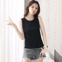 夏季吊带背心女上衣内衣女学生韩版外穿打底衫修身百搭无袖不起球