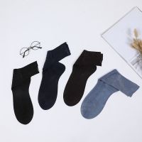 上海牡丹锦纶丝松口袜子中老年男式不勒脚丝袜夏季透气防勾丝短袜