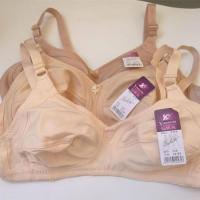 328无海绵胸罩超薄款三排扣无钢圈中老年妈妈内衣棉无海绵文胸