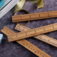 测量衣服的尺子服装裁缝工具木尺1米量衣尺30cm缝纫直尺市尺