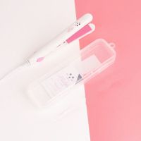 小型家用封口机迷你手压式便携牛轧糖雪花酥零食包装封袋机卷发棒|平板白色+收纳盒 夹板单品