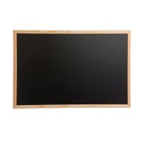 木框黑板挂式家用儿童小学生教学小黑板定制宣传广告牌支架式粉笔D7|80*100CM黑板(不能用磁铁)