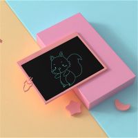 儿童写字板液晶手写板宝宝画板可擦小黑板家用画画神器手绘板玩具|16寸粉色充电款(单色笔迹)