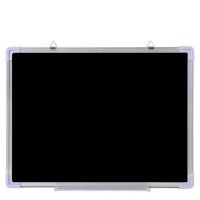 小白板挂式小黑板磁性支架黑板画板家用儿童学生挂式写字板留言板P0|单面黑板送礼包 20*30cm