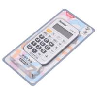 学生迷你便携式计算器小号彩色卡通计算机adg98169带挂绳|98169迷你计算器(黑色)