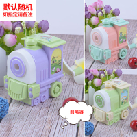 卡通可爱铅笔刀削笔器卡通转笔刀小学生手摇卷笔刀刨笔机儿童文具|小火车[颜色随机]