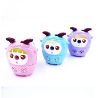 卡通可爱铅笔刀削笔器卡通转笔刀小学生手摇卷笔刀刨笔机儿童文具|可爱羊削笔器[颜色随机]