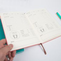 健康日记本100天减肥每日健身打卡计划本懒人瘦身记录本健康日志