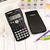 新款多功能统计会计学生计算器专用科学函数计算机办公会计|黑色