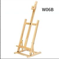 桌面松木画架木制台式桌上迷你小画架美术素描画板画架套装|HJ-95